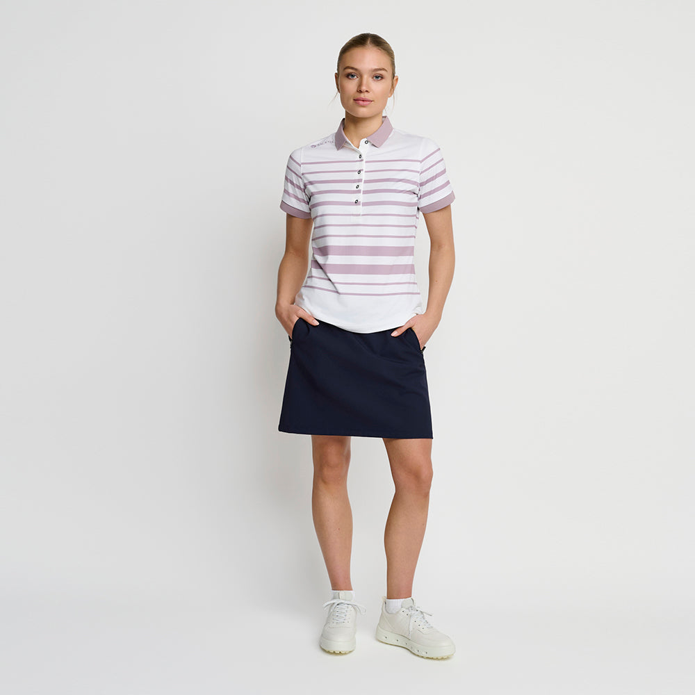 Dame Fine Stripe Polo, Nirvana