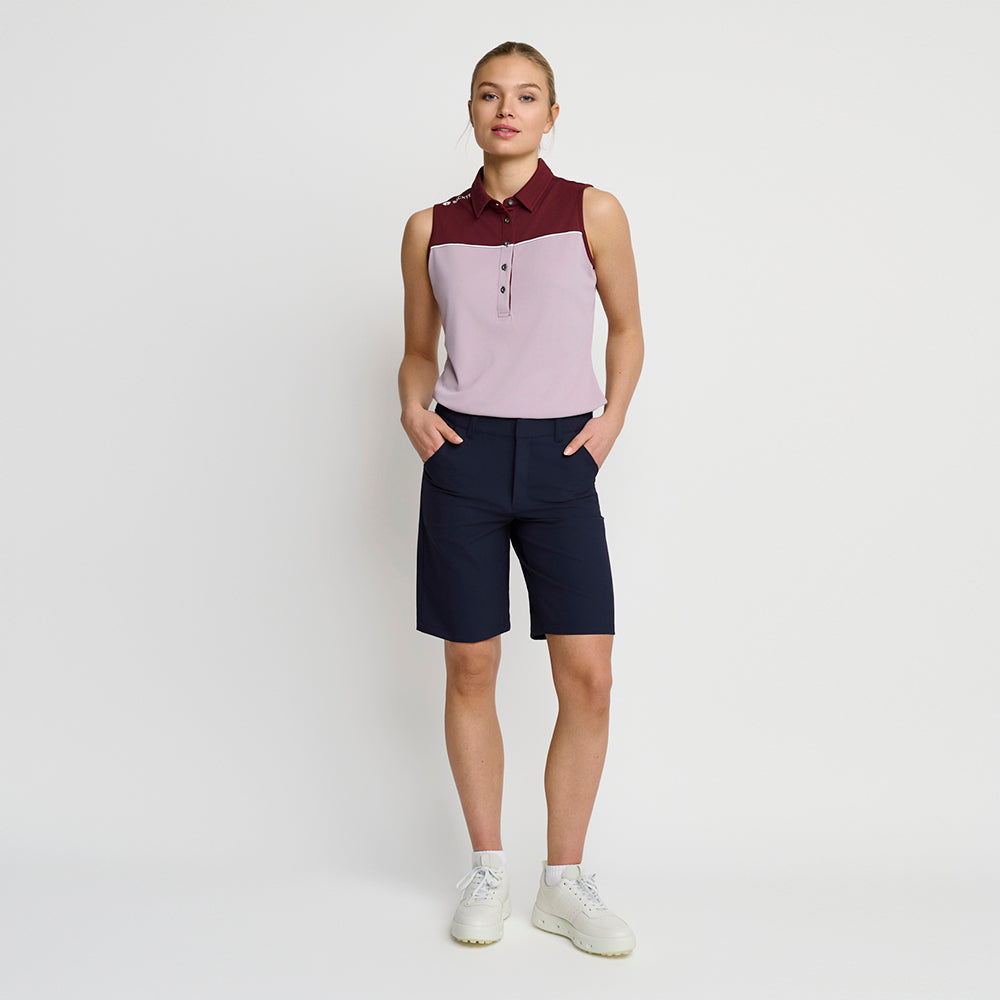 Dame Hybrid Shorts, Marineblå