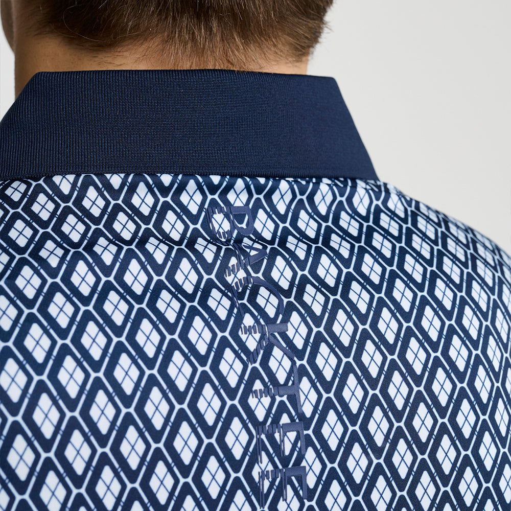 Herre Classic Golf Polo, Marineblå