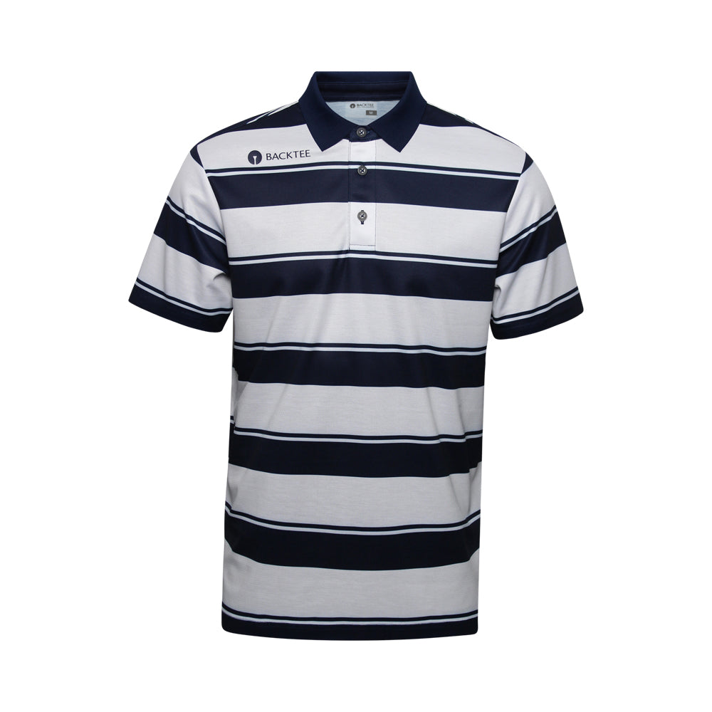 Herre Horisontal Polo, Marineblå