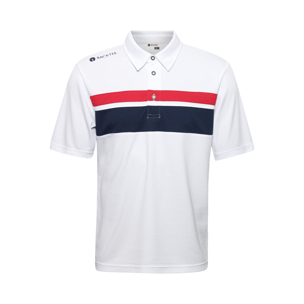 Herre Trophy Polo, Hvid