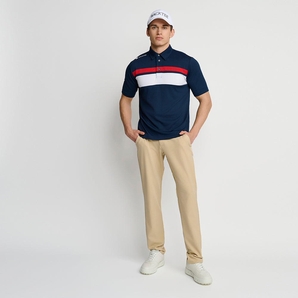 Herre Trophy Polo, Marineblå