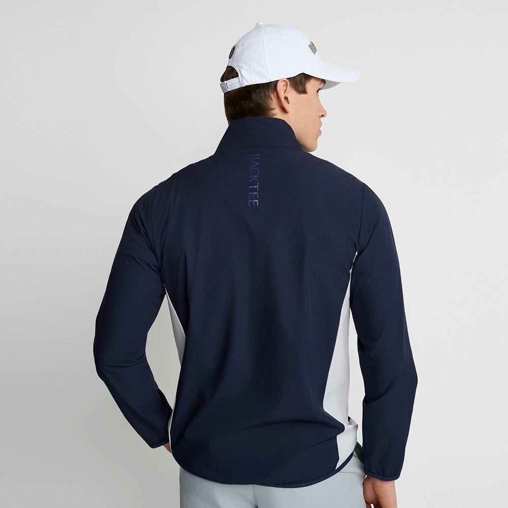 Herre Stretch Windbreaker Jakke, Marineblå