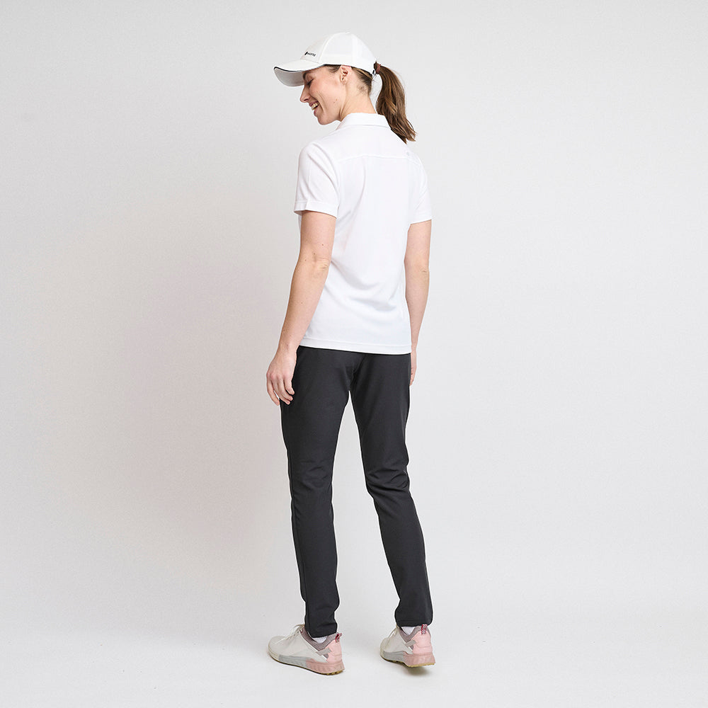 Dame Performance Polo, Hvid