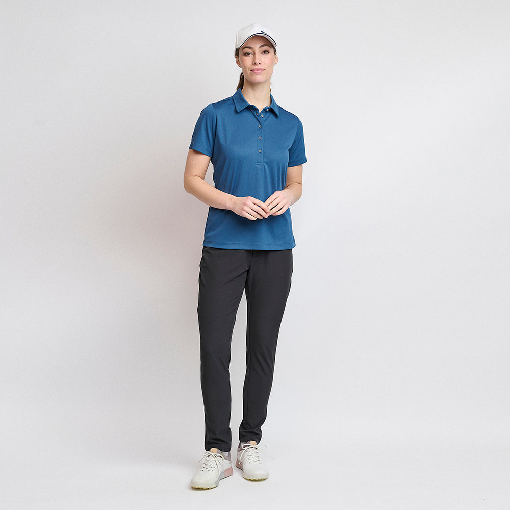 Dame Performance Polo, Ensign Blue