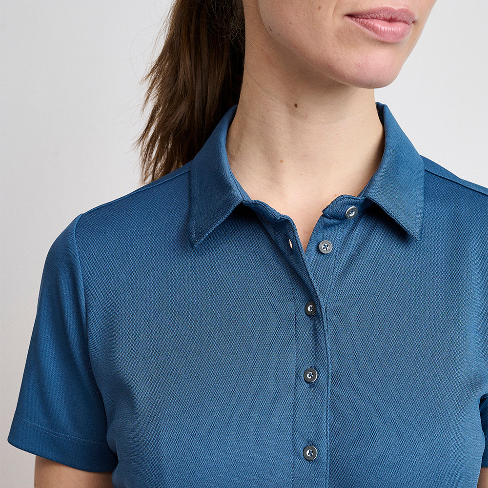 Dame Performance Polo, Ensign Blue