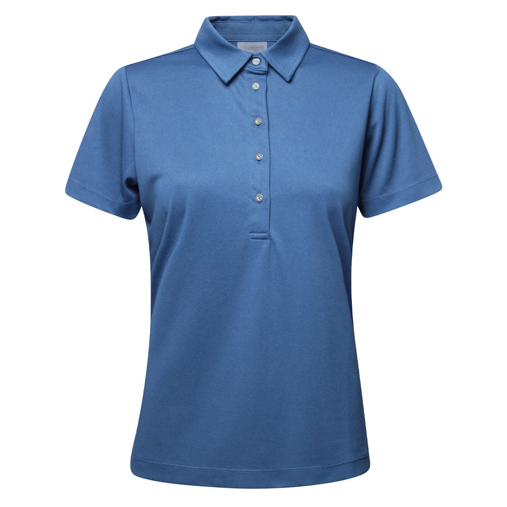 Dame Performance Polo, Ensign Blue