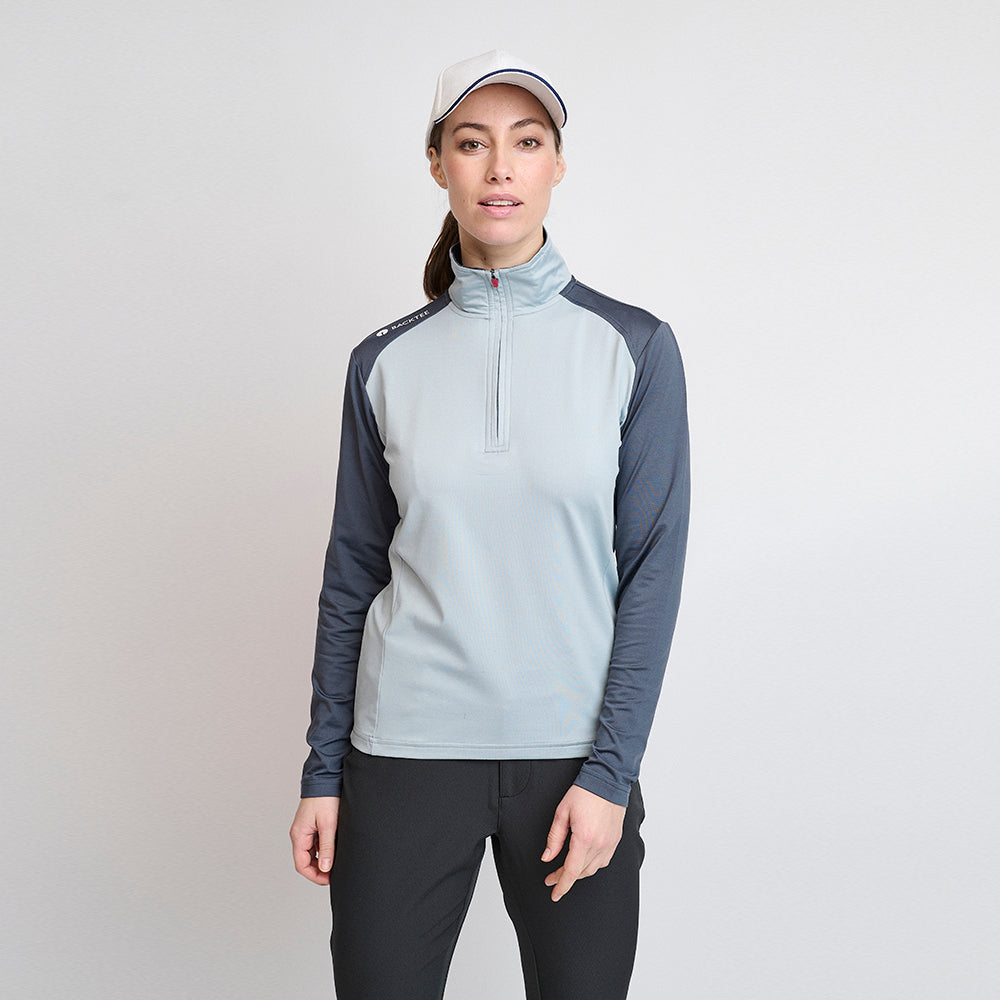 Dame Zipneck Baselayer, Ombre Blue