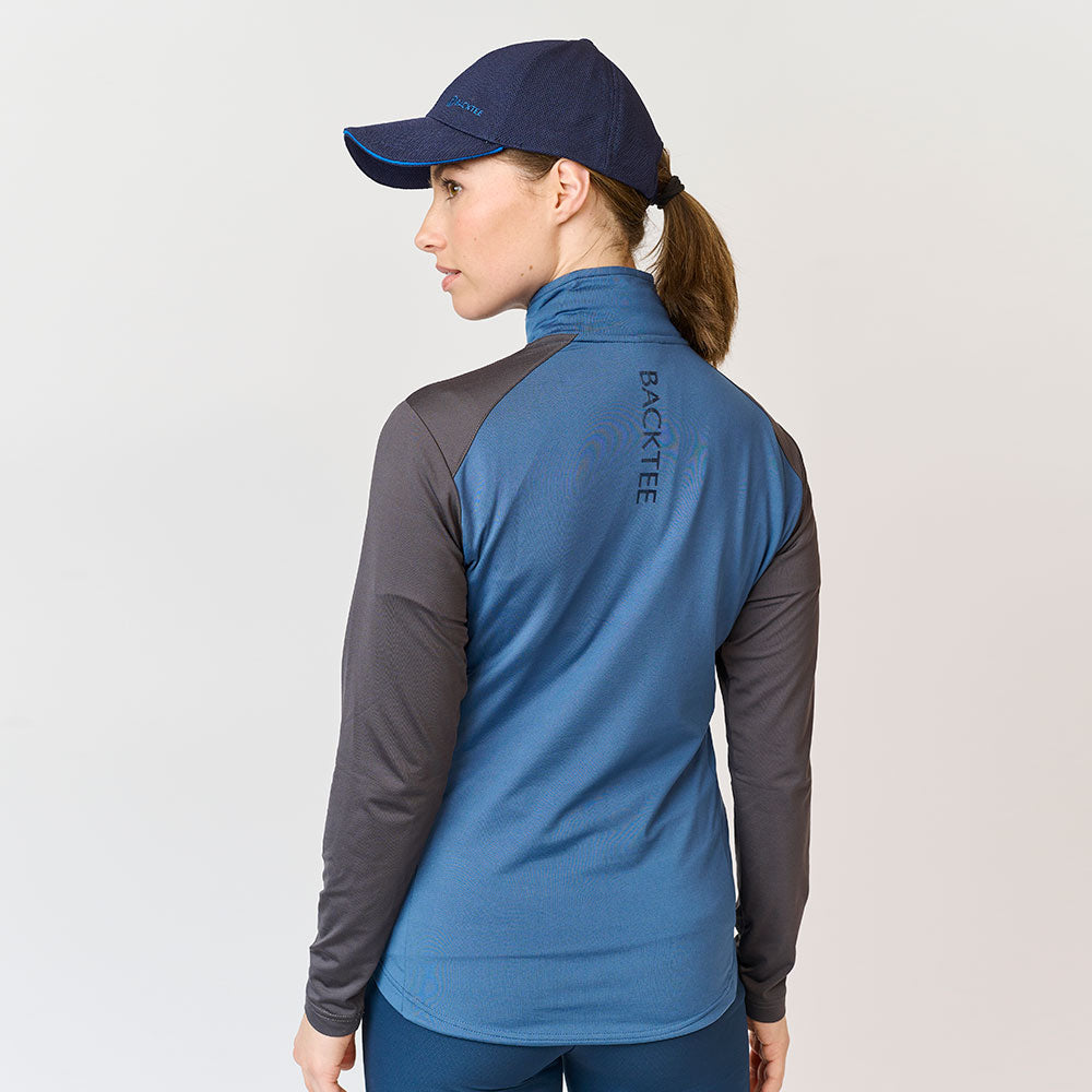 Dame Zipneck Baselayer, Ensign Blue