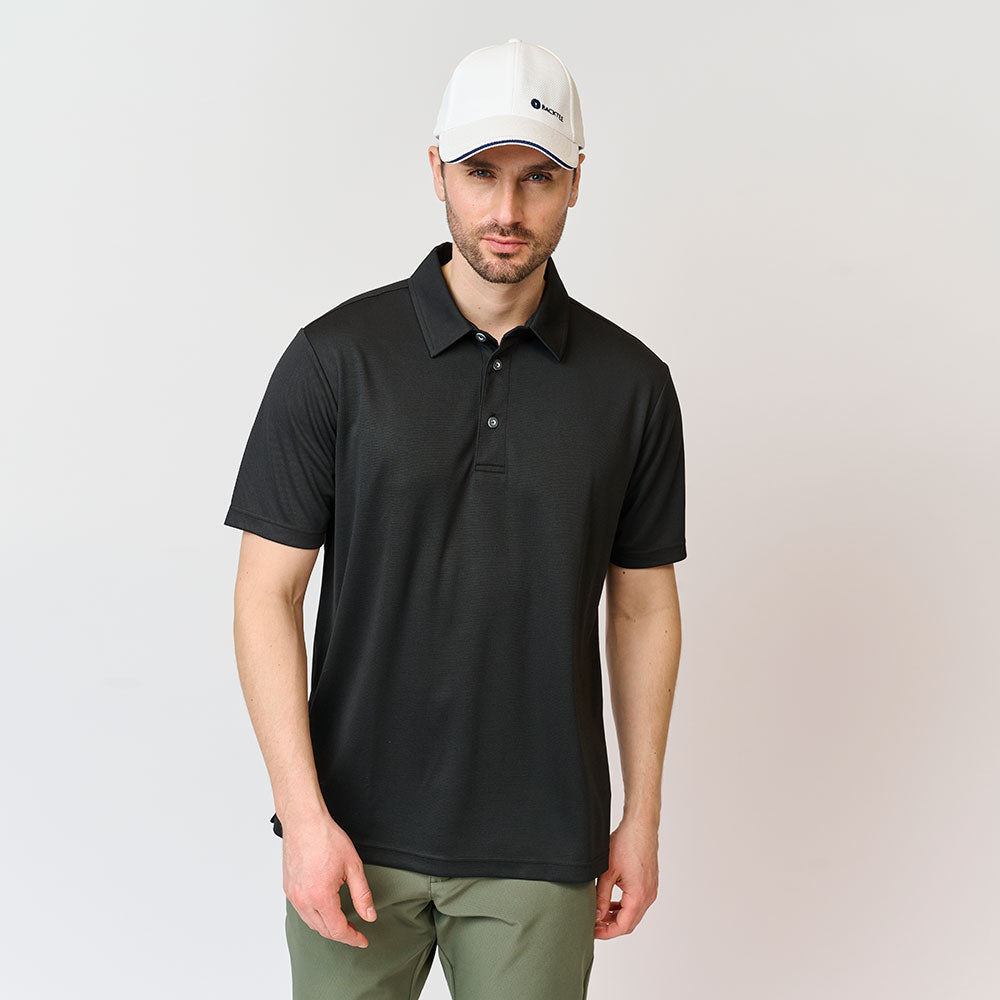 Herre Performance Polo, Sort