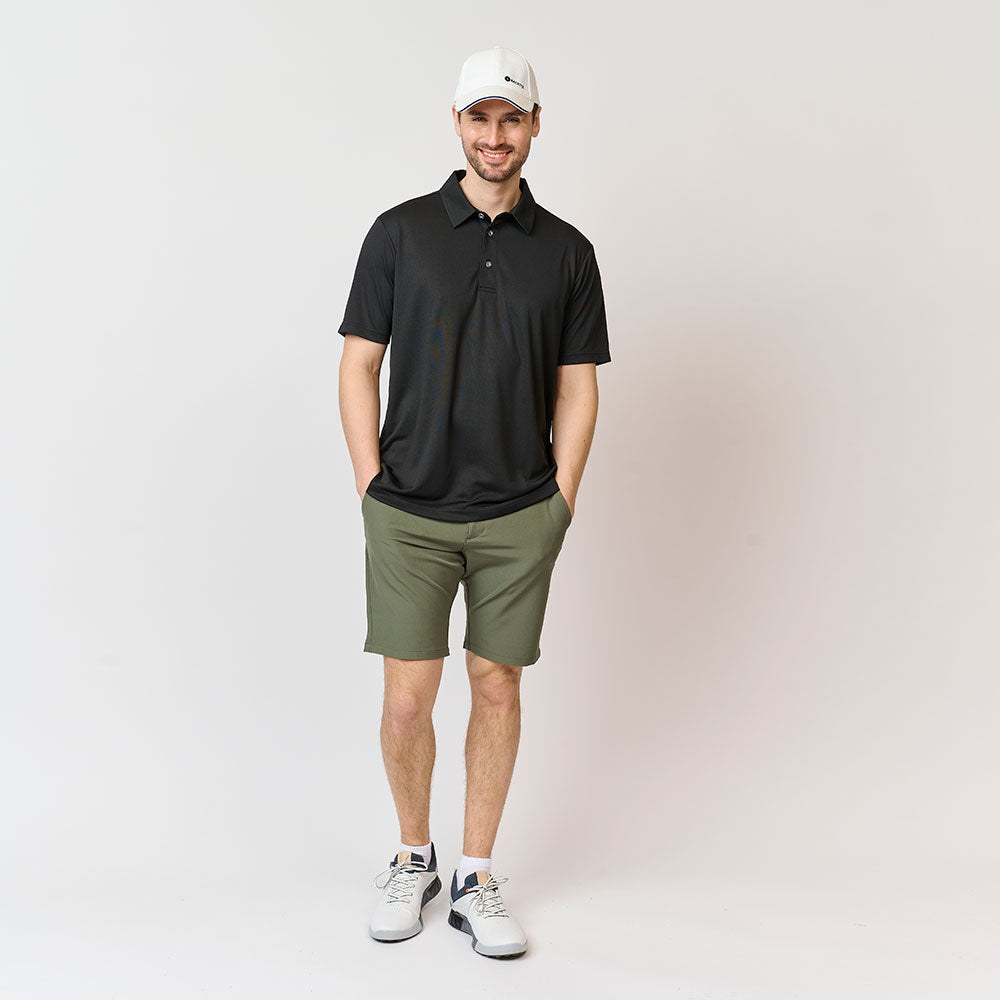 Herre Performance Polo, Sort