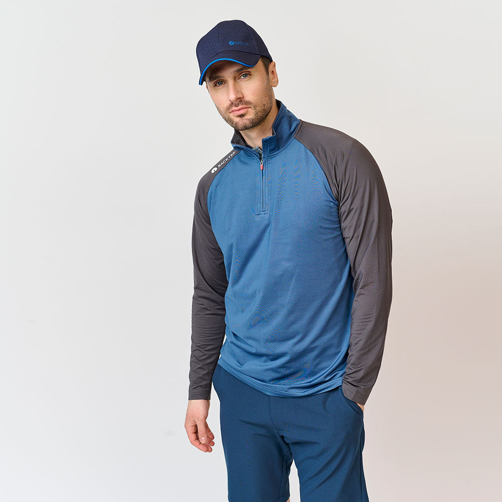 Herre Zipneck Baselayer, Ensign Blue