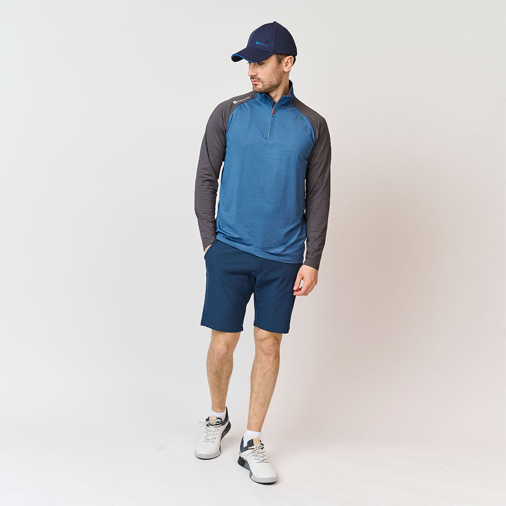 Herre Zipneck Baselayer, Ensign Blue