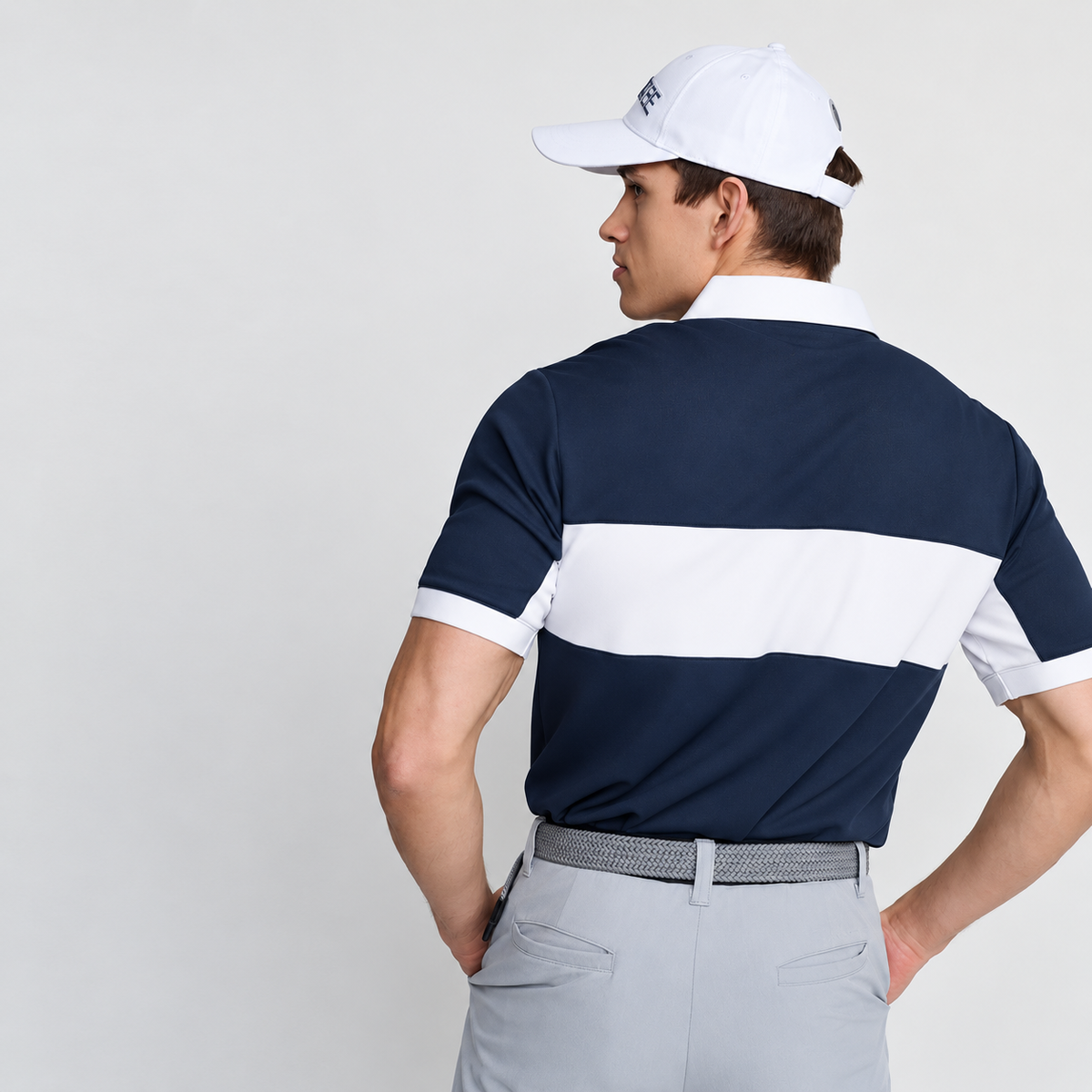 Herre Focus Polo, Navy