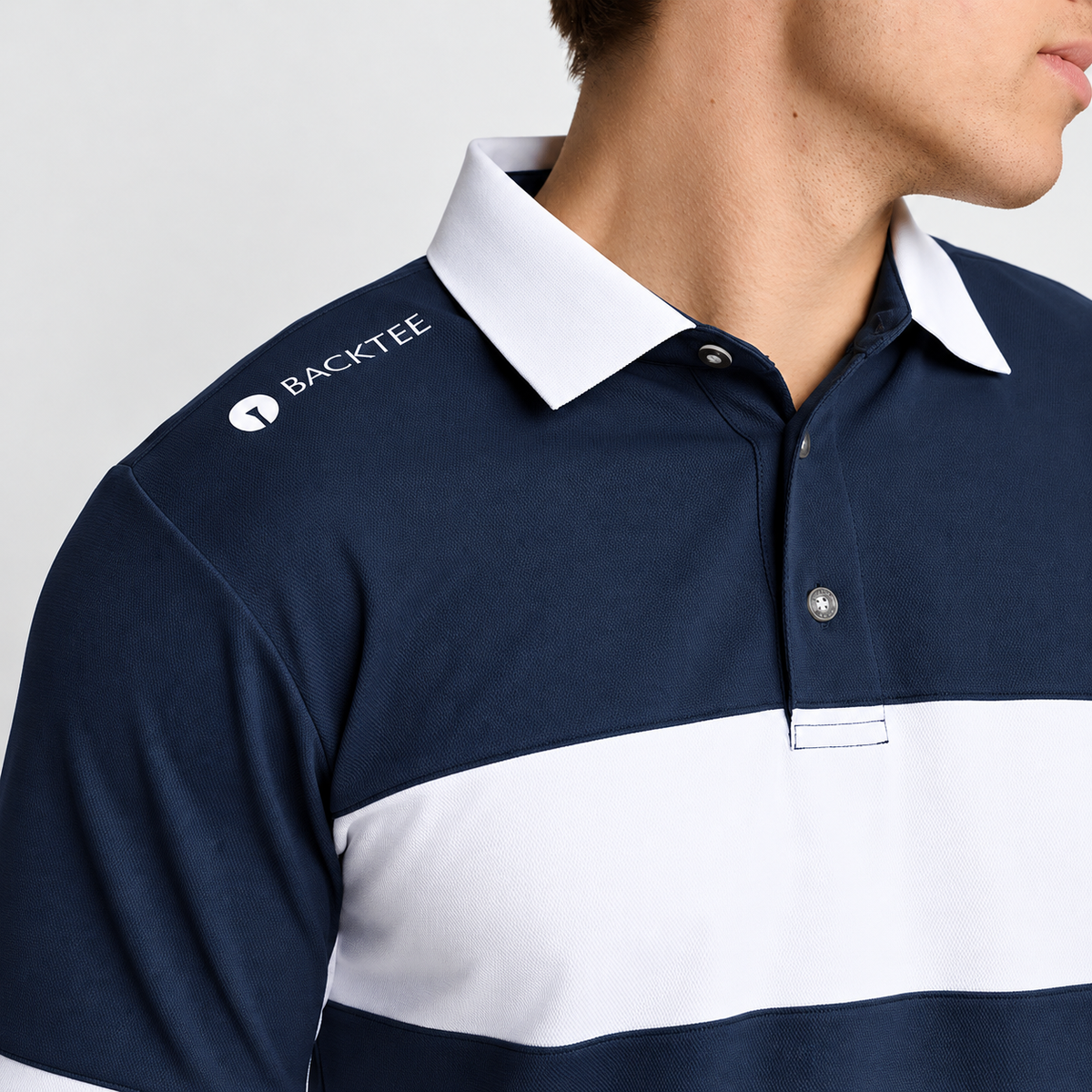 Herre Focus Polo, Navy